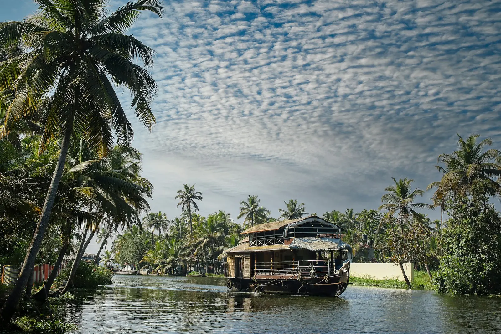 Kerala backwaters and hills
