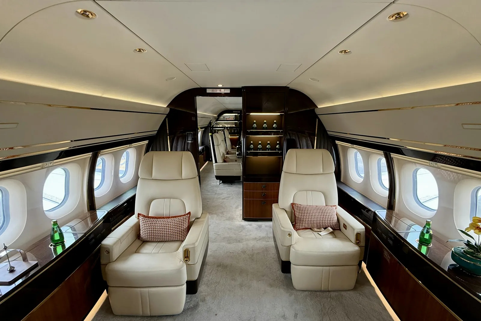 Private jet and helicopter travel